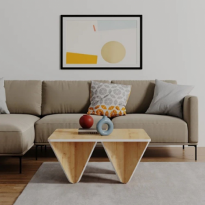 Zoom Tavolino da salotto Diamond quadrato rovere