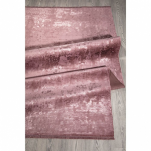 Tappeto antiscivolo vintage bambù colore rosa 120x180