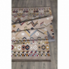 Tappeto antiscivolo Multicolor beige con decori colorati 160x230