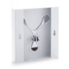 Appendiabiti Da Muro Bin 1 White 18X19X4 Cm
