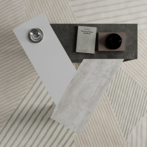 Zoom Tavolino da salotto Trio colore cemento bianco