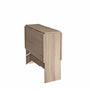 Zoom Tavolo pieghevole salvaspazio Artemio colore rovere