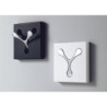 Appendiabiti Da Muro Bin 1 White 18X19X4 Cm