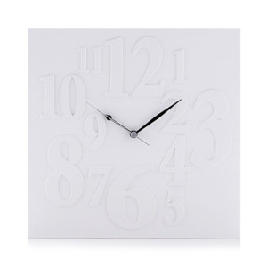 Orologio Da Muro Mix White 37X37X5 Cm