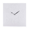 Orologio Da Muro Mix White 37X37X5 Cm