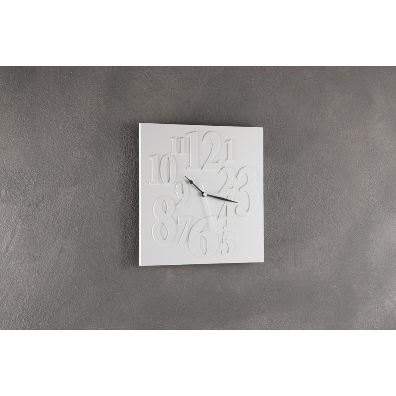 Orologio Da Muro Mix White 37X37X5 Cm