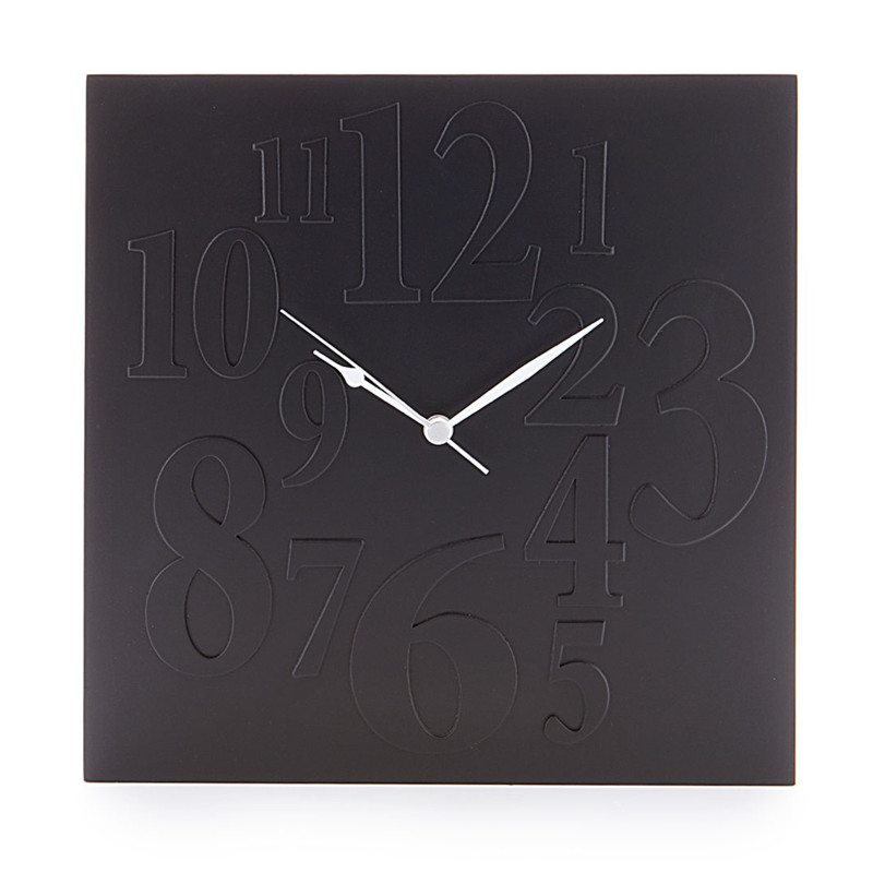 Orologio Da Muro Mix Black 37X37X5 Cm