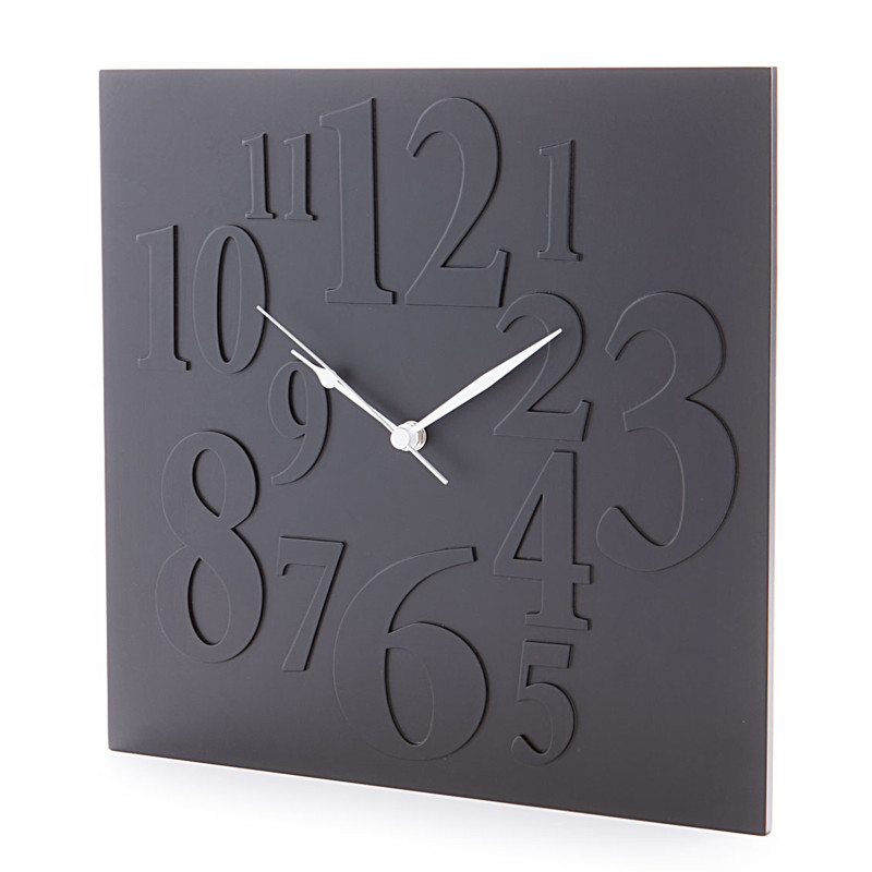 Orologio Da Muro Mix Black 37X37X5 Cm