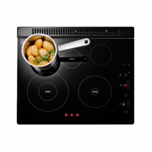 Zoom Vitrogas Piano cottura gas metano vetroceramica