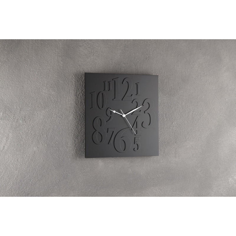 Orologio Da Muro Mix Black 37X37X5 Cm