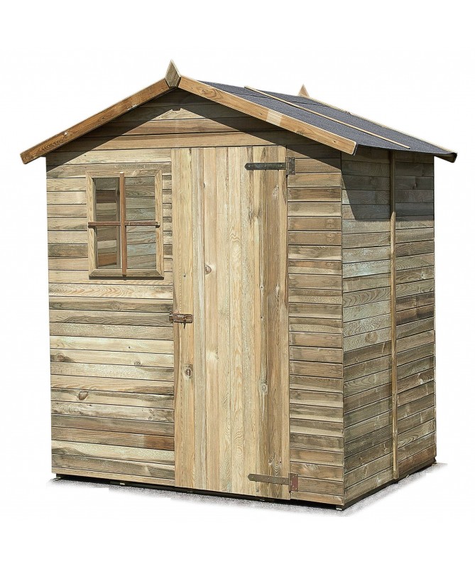Casetta da giardino Maddy in pino impregnato