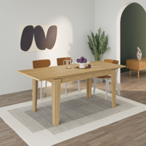Zoom Tavolo allungabile Tolmen rovere oak 140x80 cm