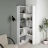 Libreria Wish estensibile angolare bianca 200h