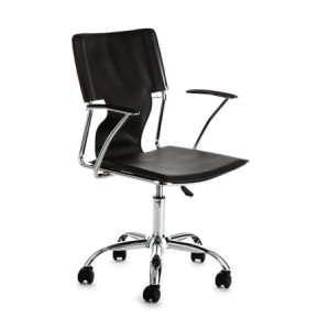 Sedia Da Ufficio Lynx Black L60 P54 H59 Cm