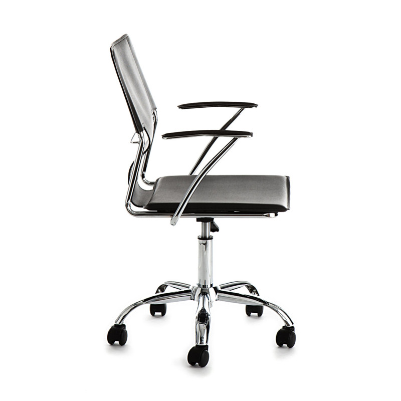 Sedia Da Ufficio Lynx Black L60 P54 H59 Cm