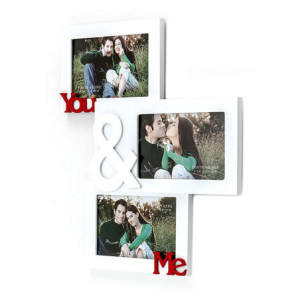 Porta Foto Da Parete "You & Me" L33 P38 H3 Cm