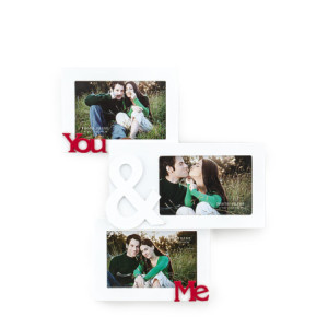 Zoom Porta Foto Da Parete "You & Me" L33 P38 H3 Cm