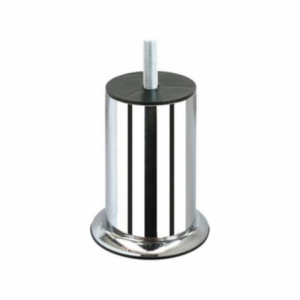 Piede metallo cromato h 10 diametro 5,1 Y468CR