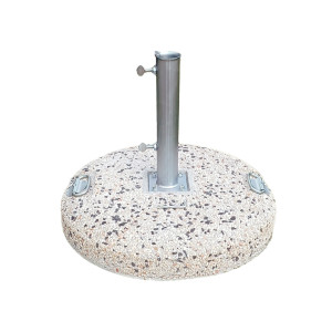 Base Moia ombrellone 50kg graniglietto con maniglie esterno