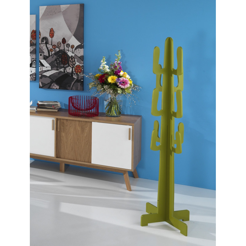 Appendiabiti "Mexico Green" L44 P4 H162 Cm