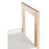 Colonna "Varm" Struttura In Legno Massello Finitura Rovere L33 P8 H134 Cm