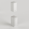 Laundry mobile bagno con anta 36x50x85,5 bianco frassinato