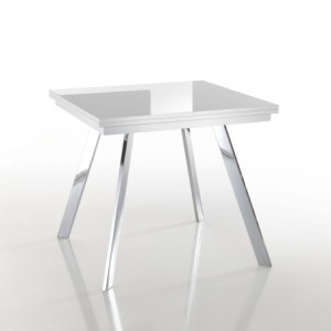 Tavolo Allungabile A Libro Riky 95,5 X 95,5 X 11,5 Cm
