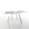 Tavolo Allungabile A Libro Riky 95,5 X 95,5 X 11,5 Cm