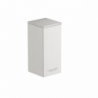 Laundry pensile bagno con anta 36x38x77 bianco frassinato