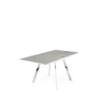 Tavolo Allungabile A Libro Riky 95,5 X 95,5 X 11,5 Cm