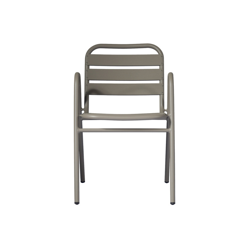 Set 2 Sedie Calipso Moia alluminio tortora esterno resistente