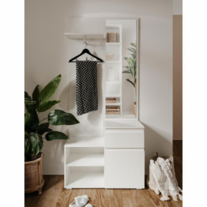 Zoom Mobile ingresso Image41B bianco con specchio