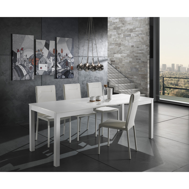 Sedie Camy White L101 P69 H45 Cm
