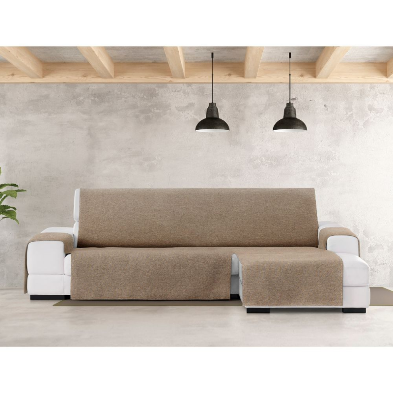 Copridivano Valeria penisola destra beige 290