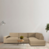 Copridivano Jaz angolare destro beige 350-500