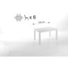 Tavolo Allungabile Long - White L128 H16 P90 Cm