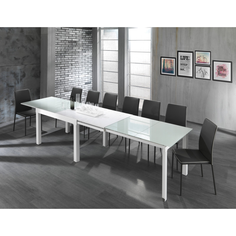 Tavolo Allungabile Long - White L128 H16 P90 Cm