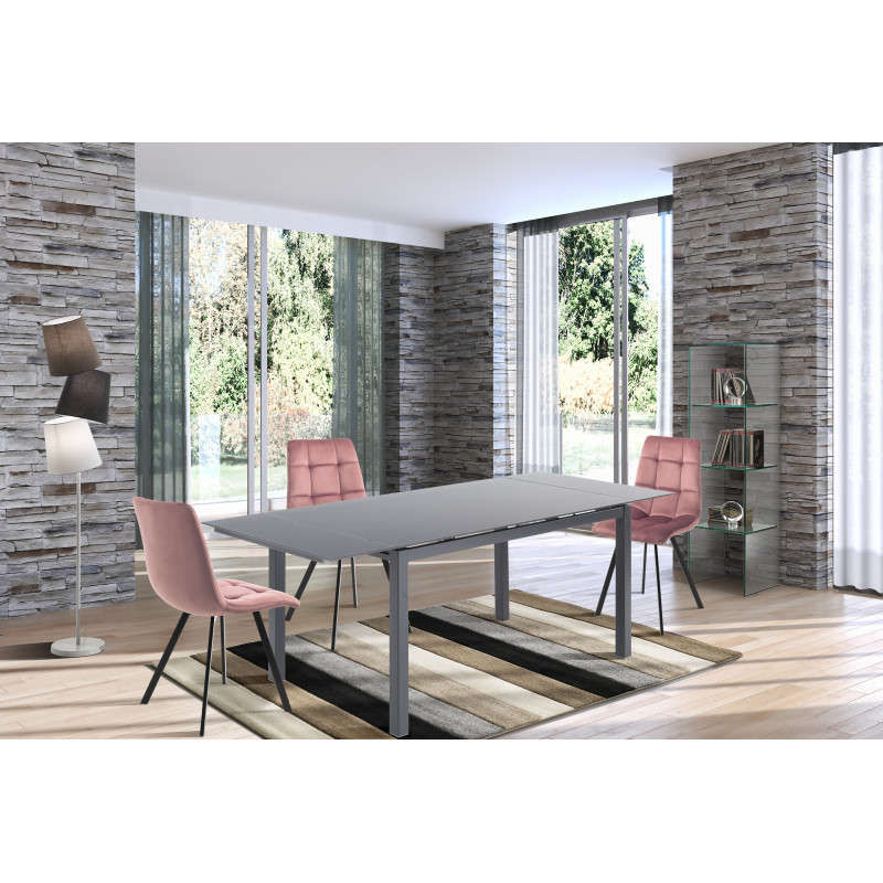 Tavolo Allungabile New Daily 140 - Grey L147 H11 P88 Cm