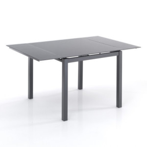 Zoom Tavolo Allungabile New Daily 90 Grey L98 H11 P98 Cm