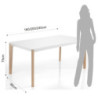 Tavolo Allungabile Varm L168 H11 P96 Cm