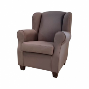 Zoom Poltrona Ebro eco nabuk tortora moxart 8