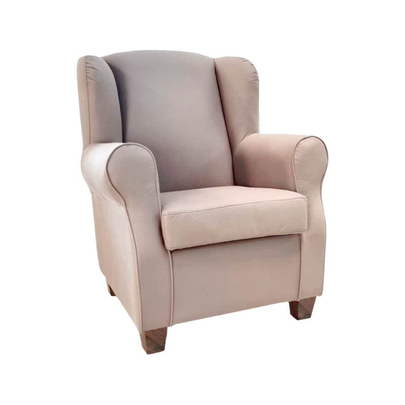 Poltrona Ebro eco nabuk nature moxart 2