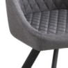 Sedia Imbottita Tips Grey 84 X 59 X 58 Cm