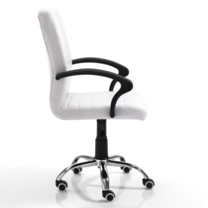 Zoom Poltrona Da Ufficio Pany High White 53,5X71X70 Cm