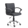 Poltrona Da Ufficio Pany Black 53X65X62 Cm