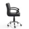 Poltrona Da Ufficio Pany Black 53X65X62 Cm