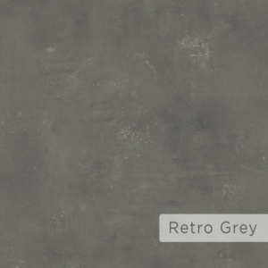 Tavolo allungabile Monster 120x80 Struttura antracite e piano retro grey