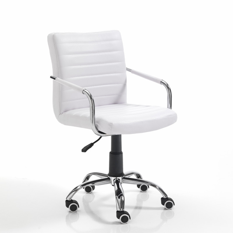 Poltrona Da Ufficio Milko White 53X65X68 Cm