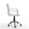 Poltrona Da Ufficio Milko White 53X65X68 Cm