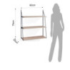 Mensola Da Parete Fast Big L79 P23 H11 Cm